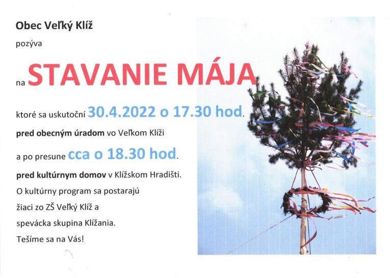 Stavanie mája